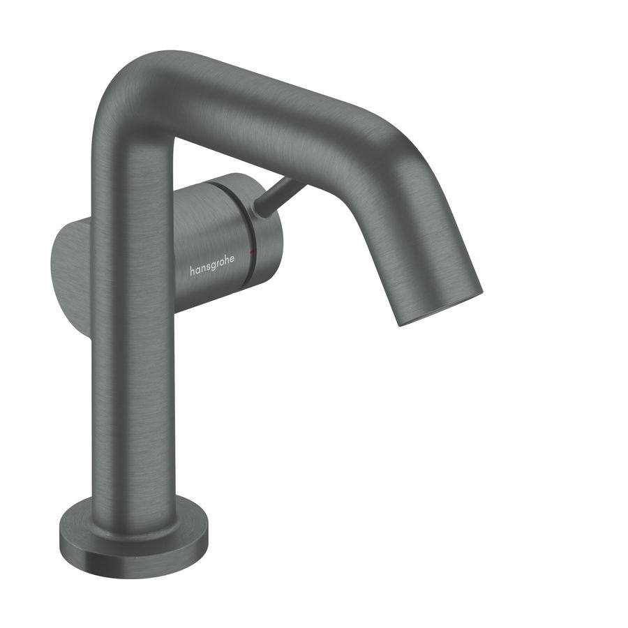 Tecturis S 1-hendel wastafelkraan 110 Fine CoolStart EcoSmart+ Brushed Black Chrome