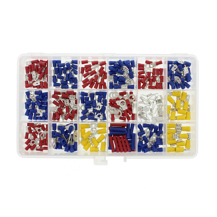 Assortiment gangbare geisoleerde kabelschoenen PVC