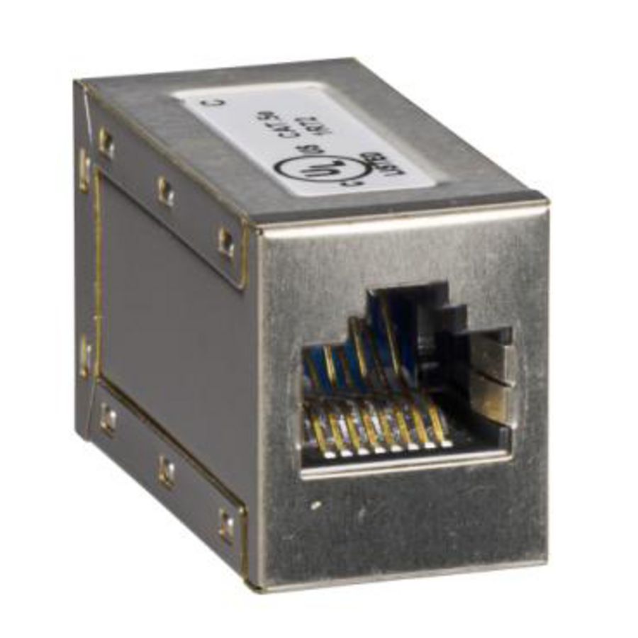 Doos a 5st. RJ45-connectors Female-Female ComPact