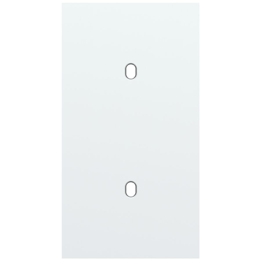 Tweevoudige afdekpl. verticaal 71mm centerafstand twee enkel