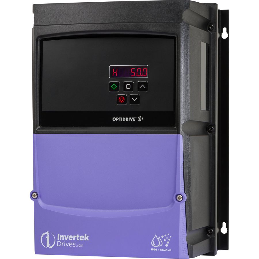 Frequentieregelaar =< 1 kV FI IP66 0,75kW 2.2A