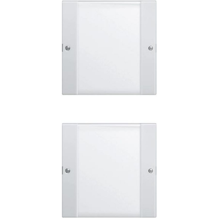 Wippenset 2-voudig (1+1) TK System 55 clear/zuiver wit