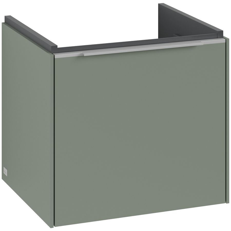 Wastafelonderkastkast SUBWAY 3.0 473x429x407,5mm Soft Green C580L0AF greep alu. glans