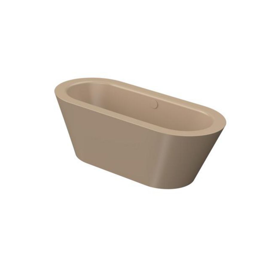 Bad BetteStarlet Oval Silhouette 1650×750mm Greige