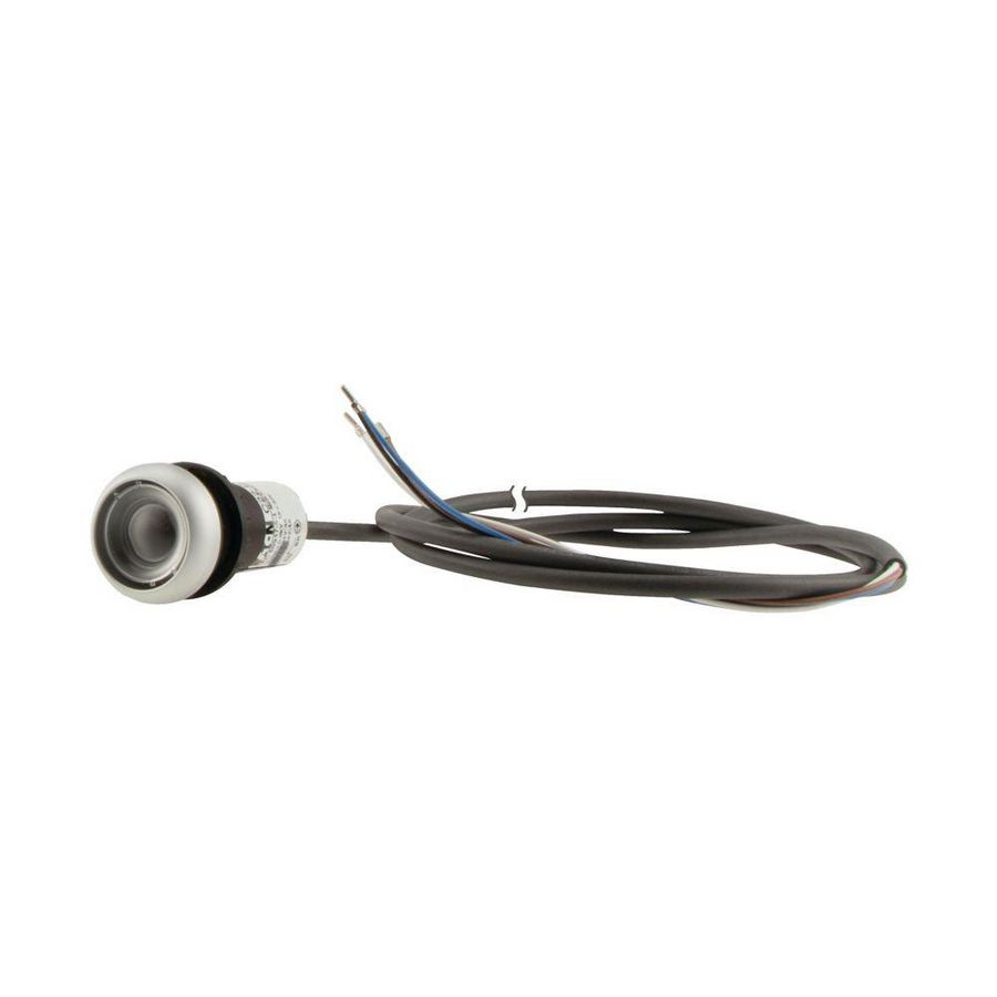 Drukknop RMQ Compact z.indicatiepl vlak terugv. 0no/1nc P62