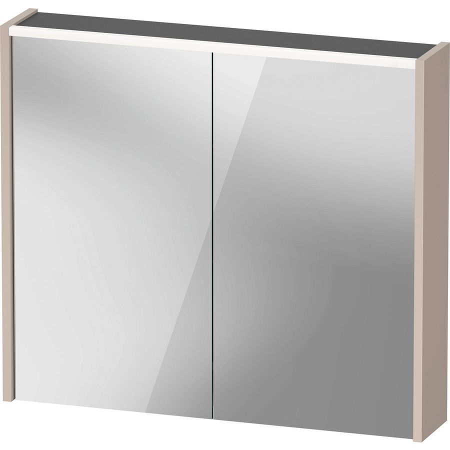 Spiegelkast gespiegeld taupe mat DC7106091911000