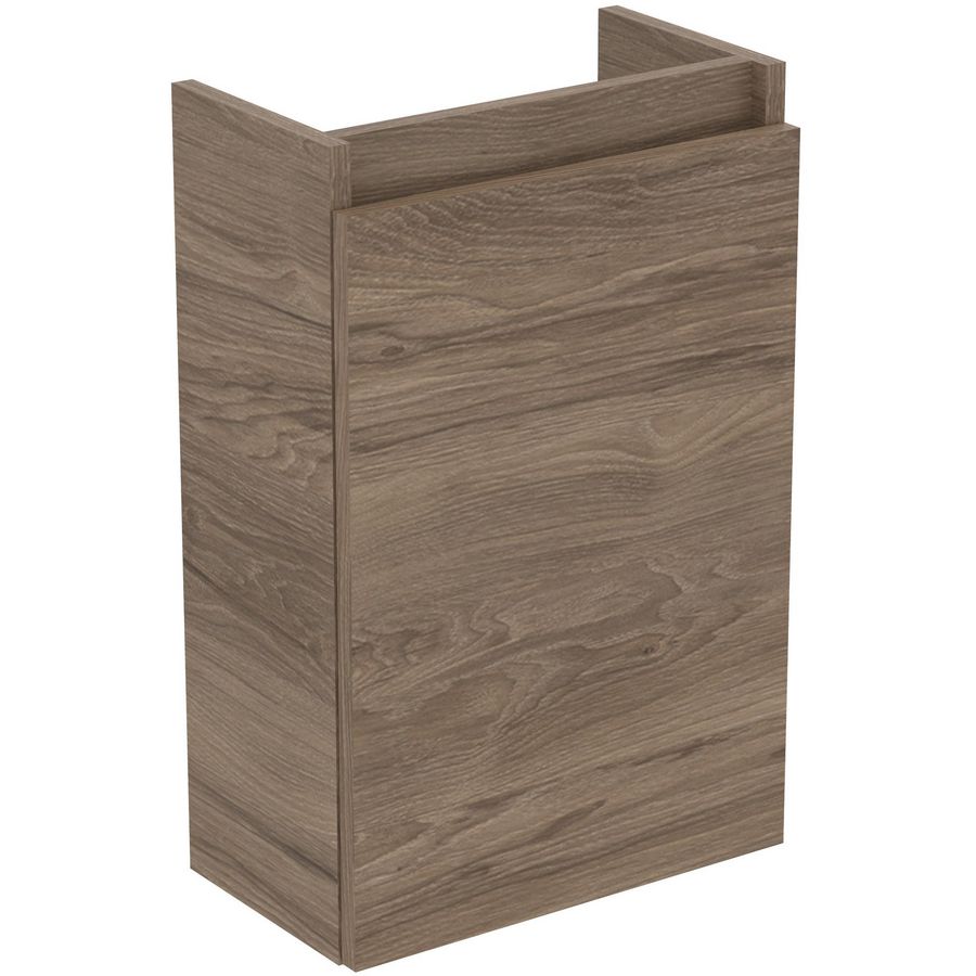 Fonteinmeubel TIEMPO 36x21cm 1x deur (omkeerbaar) flint hickory