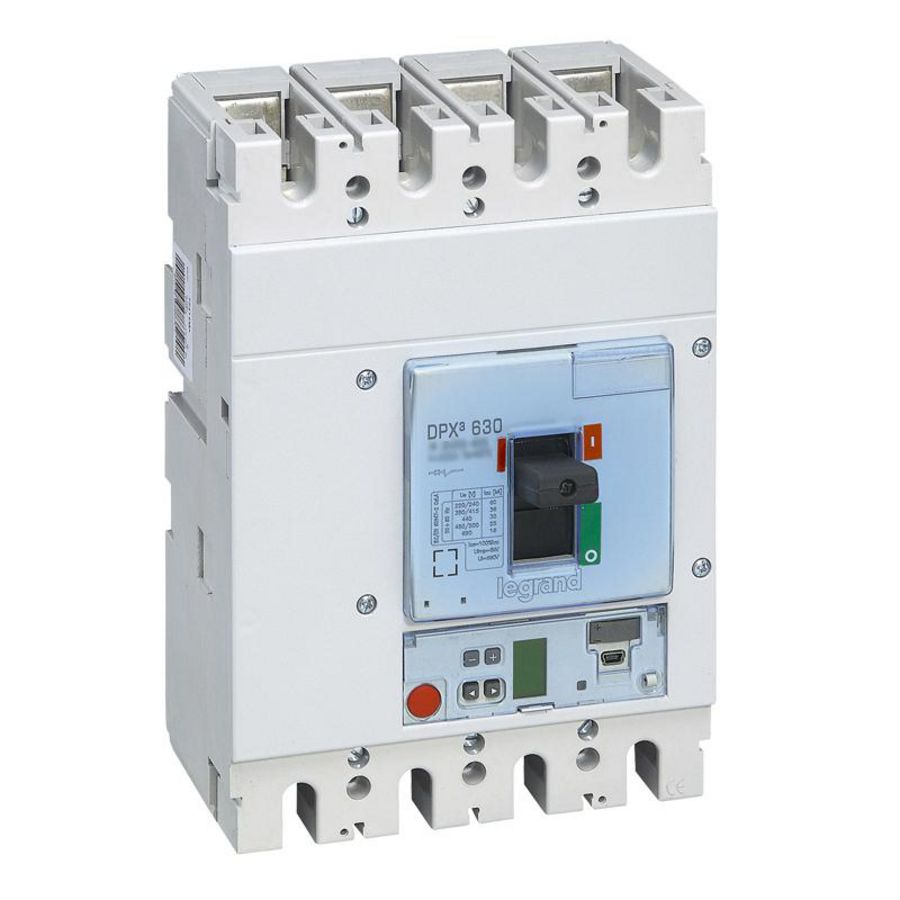 Vermogensschakelaar 630 elektr S2 4P 250A 70kA 400V DPX3