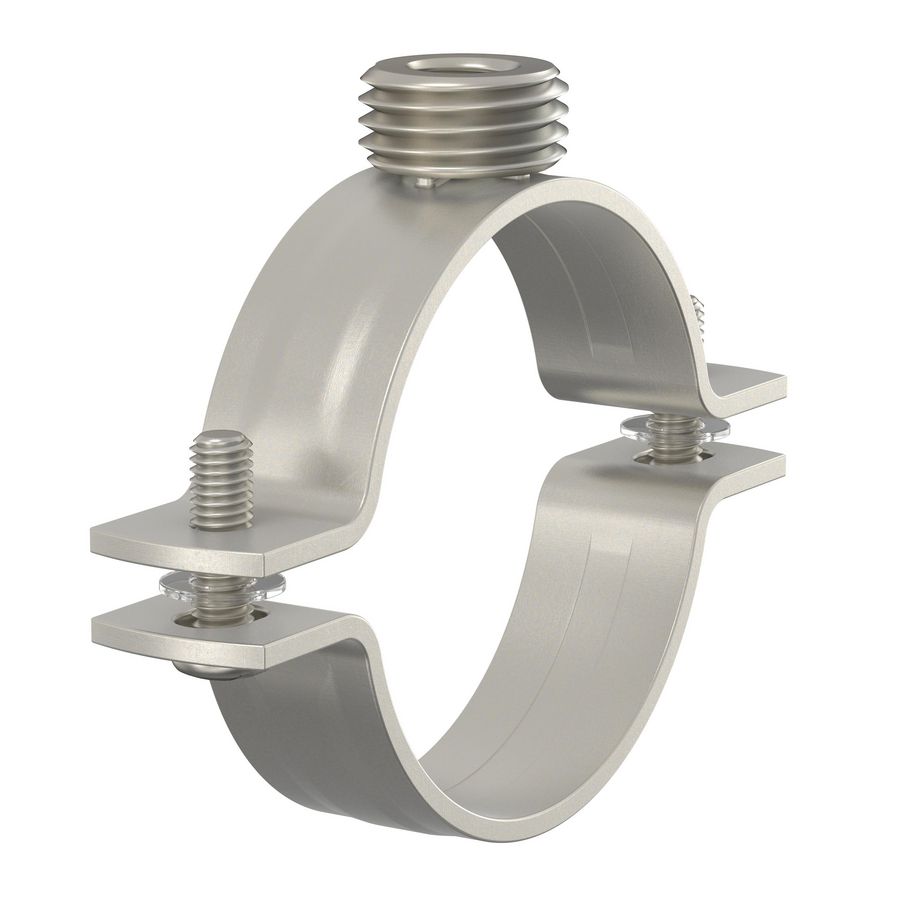 BSF pijpbeugel G1/2-M10 x 21-25.5mm RVS 316 VVE=10
