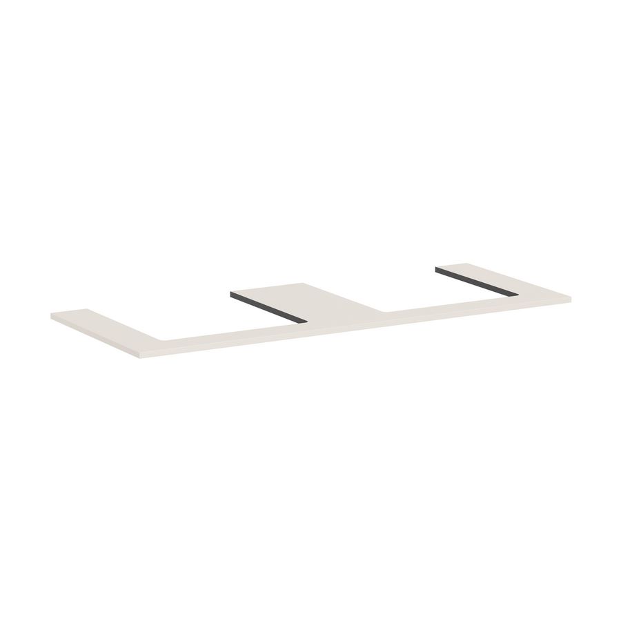 Console Xilesa E 1375/550 2 uitsparingen gesl. opzetwastafel SMB