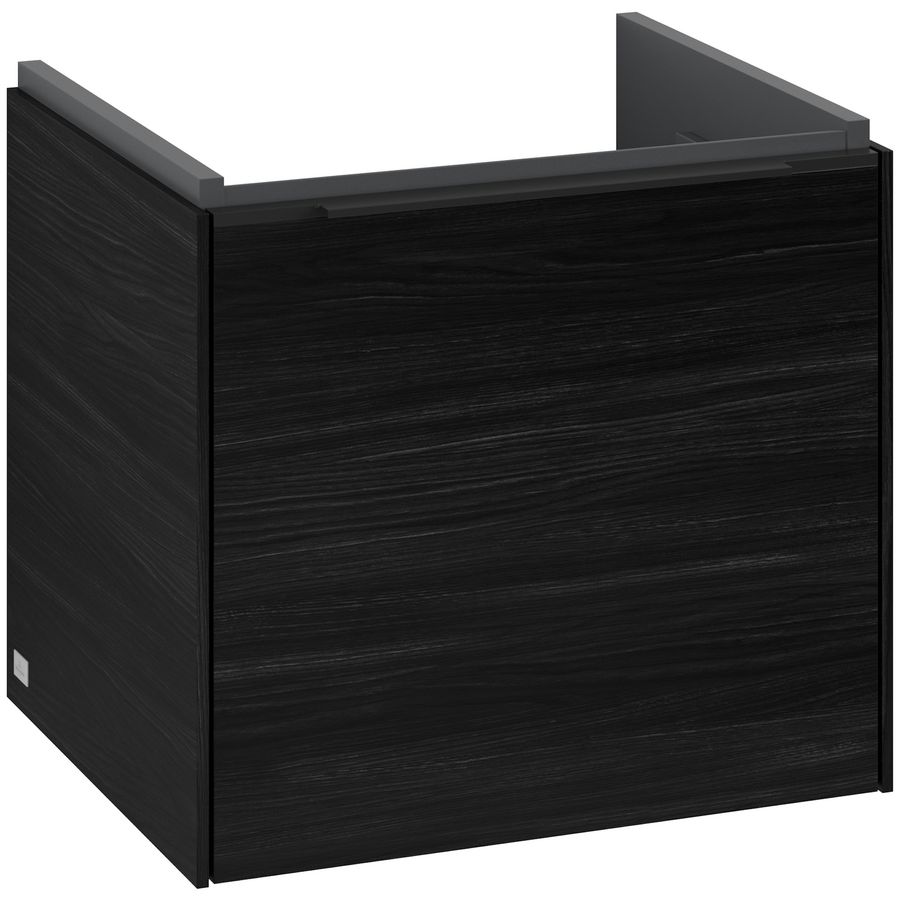 Wastafelonderkastkast SUBWAY 3.0 473x429x407,5mm Black Oak C58001AB greep Volcano Black