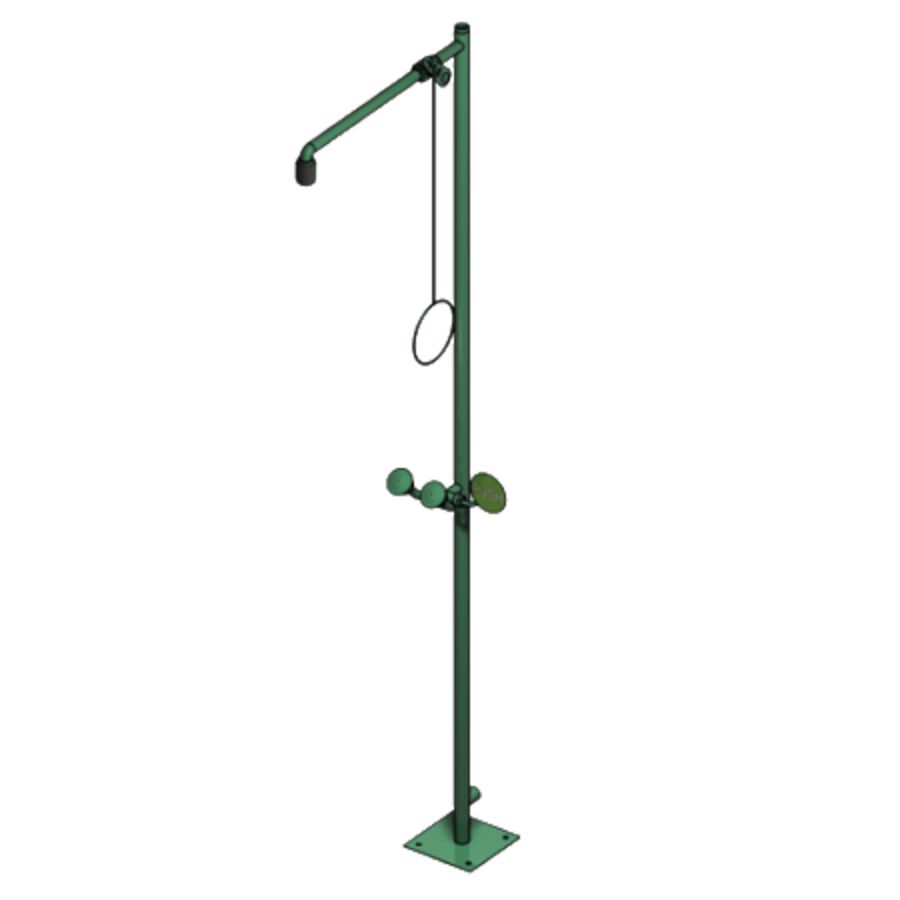 Classic nood/oog douche vrijstaand 2 koppen