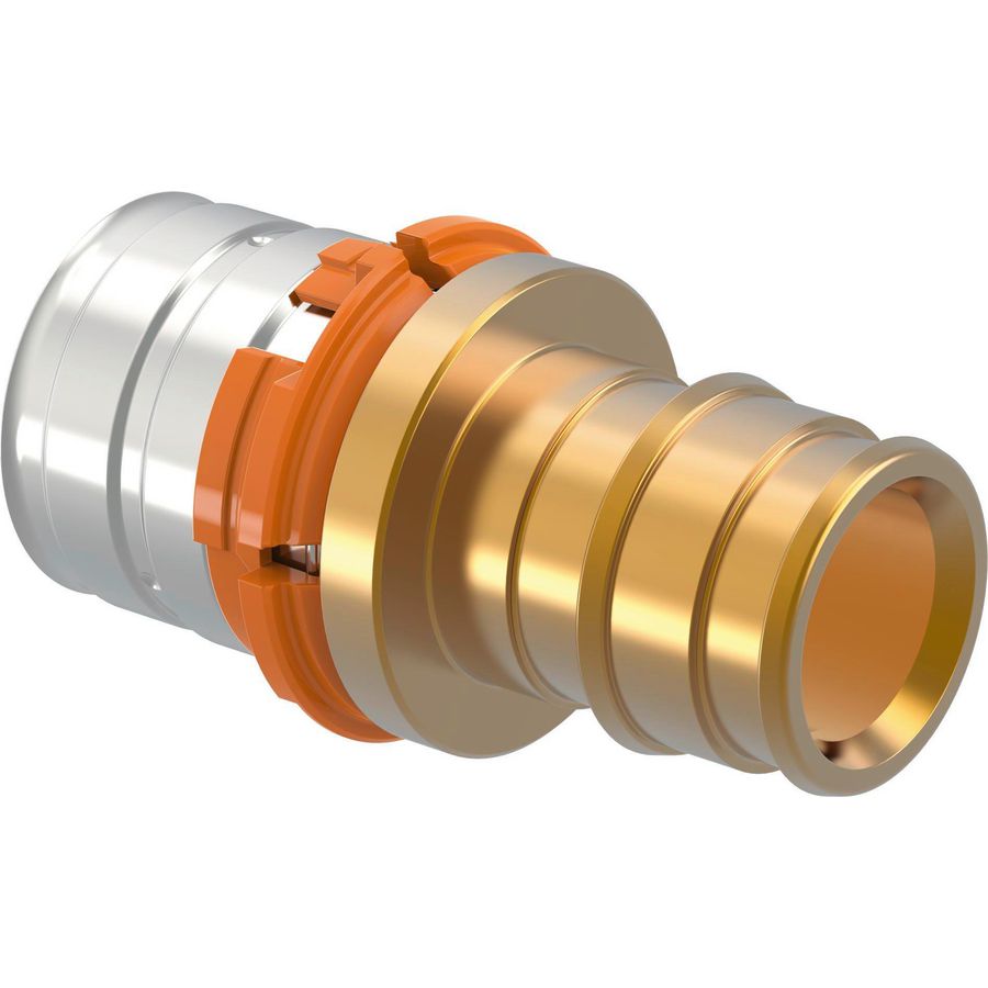 Sok verlopend persaansluiting S-PRESS x schuif Q&E 20mm