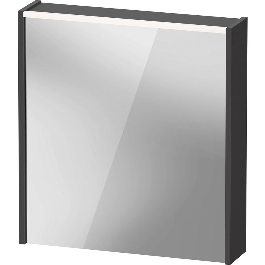 Spiegelkast gespiegeld grafiet mat D-code DC7105L49490000