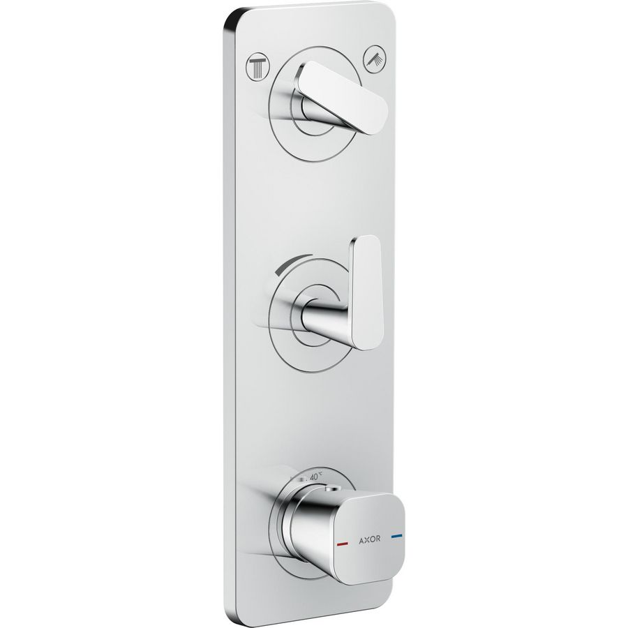 Afbouwdeel termostaat module 380/120 pl v 2 douchefuncties chroom Citterio-C