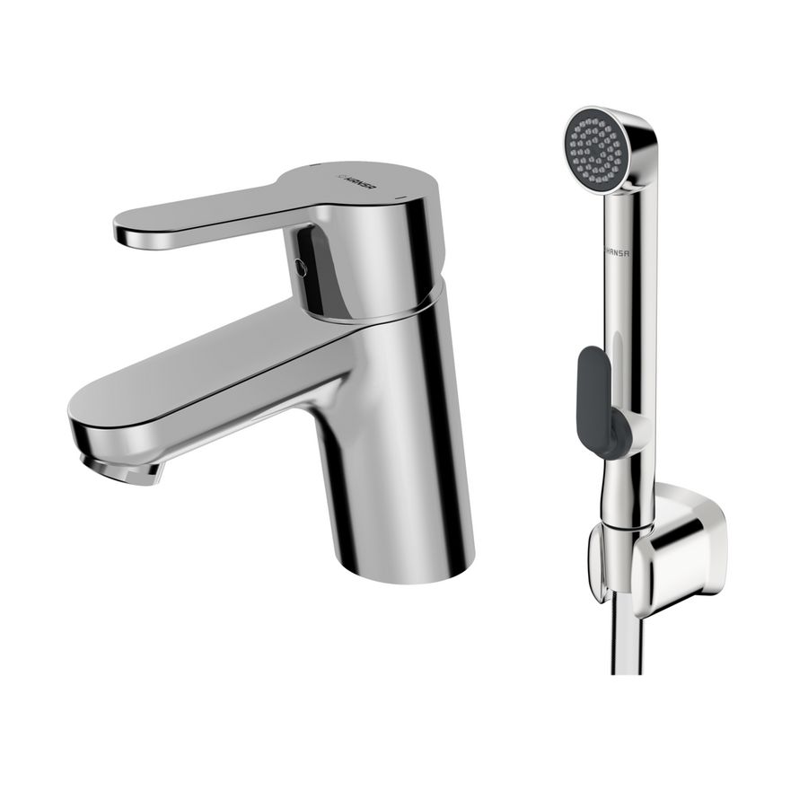 Primo bidetta wastafelmengkraan vaste uitloop zonder  boorgat