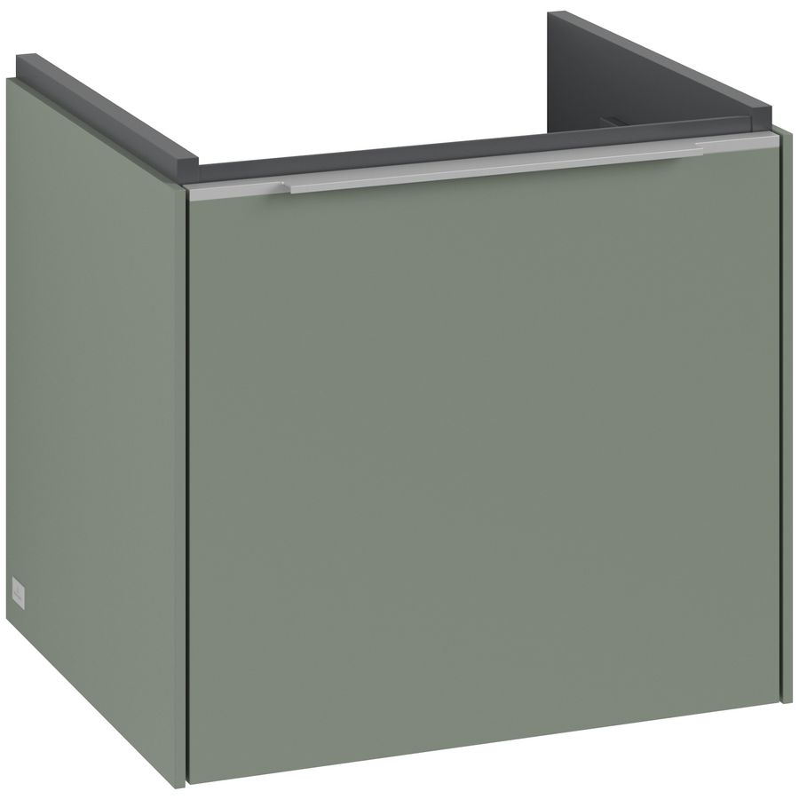 Wastafelonderkastkast SUBWAY 3.0 473x429x407,5mm Soft Green C58000AF greep alu. glans