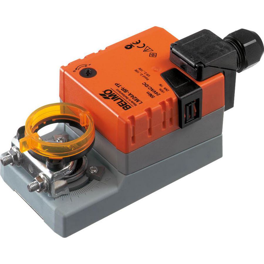 Luchtklepmotor 24V 2-10V 5Nm klemaansluiting IP54