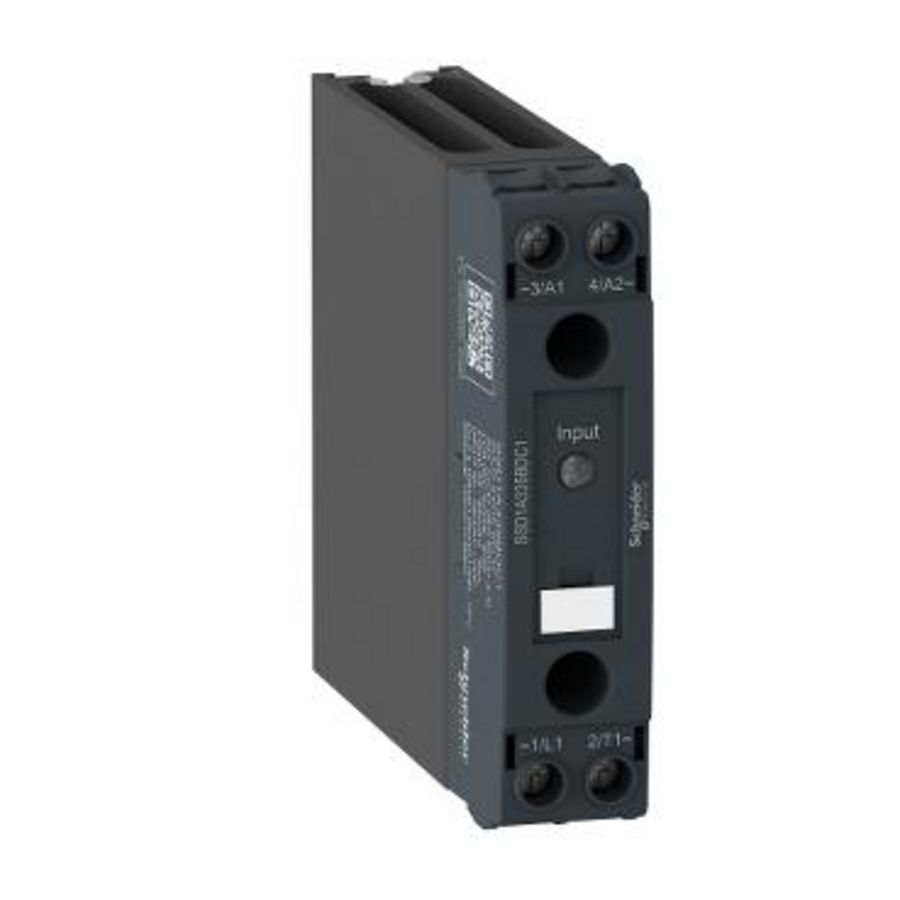 Solid state relay-DIN rail 1phase 48-600Vac output 4-32Vdc