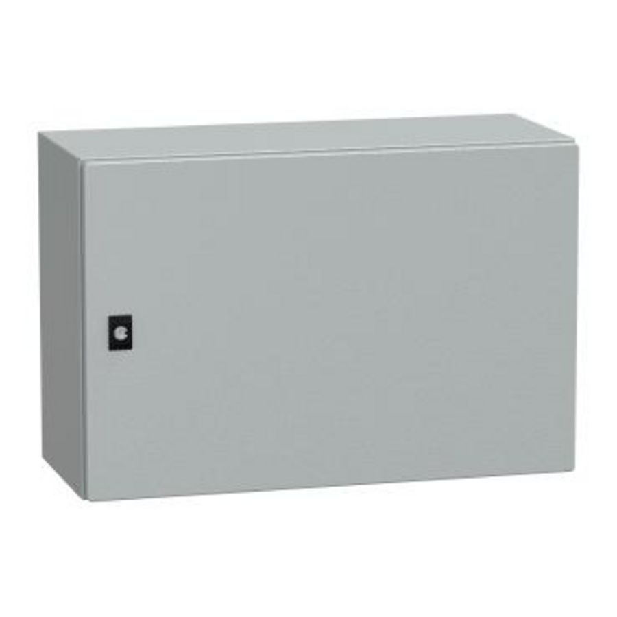Deur montageplaat 400x600x250mm IP66/IK10 RA Spacial CRN