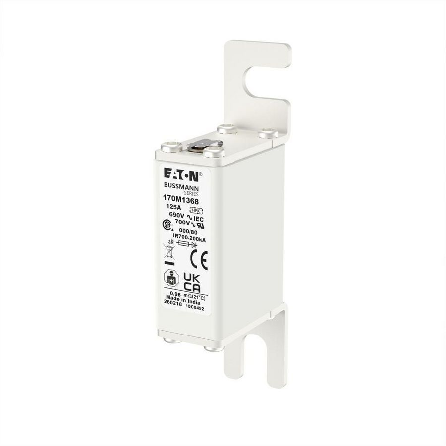 Zekering hoge snelheid 125A AC 690V 200kA 000 21x40x1 VVE=10