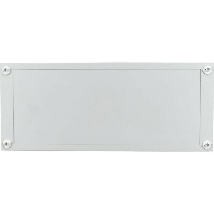 Frontplaat plaatstaal/kunststof universeel grijs 300x400mm