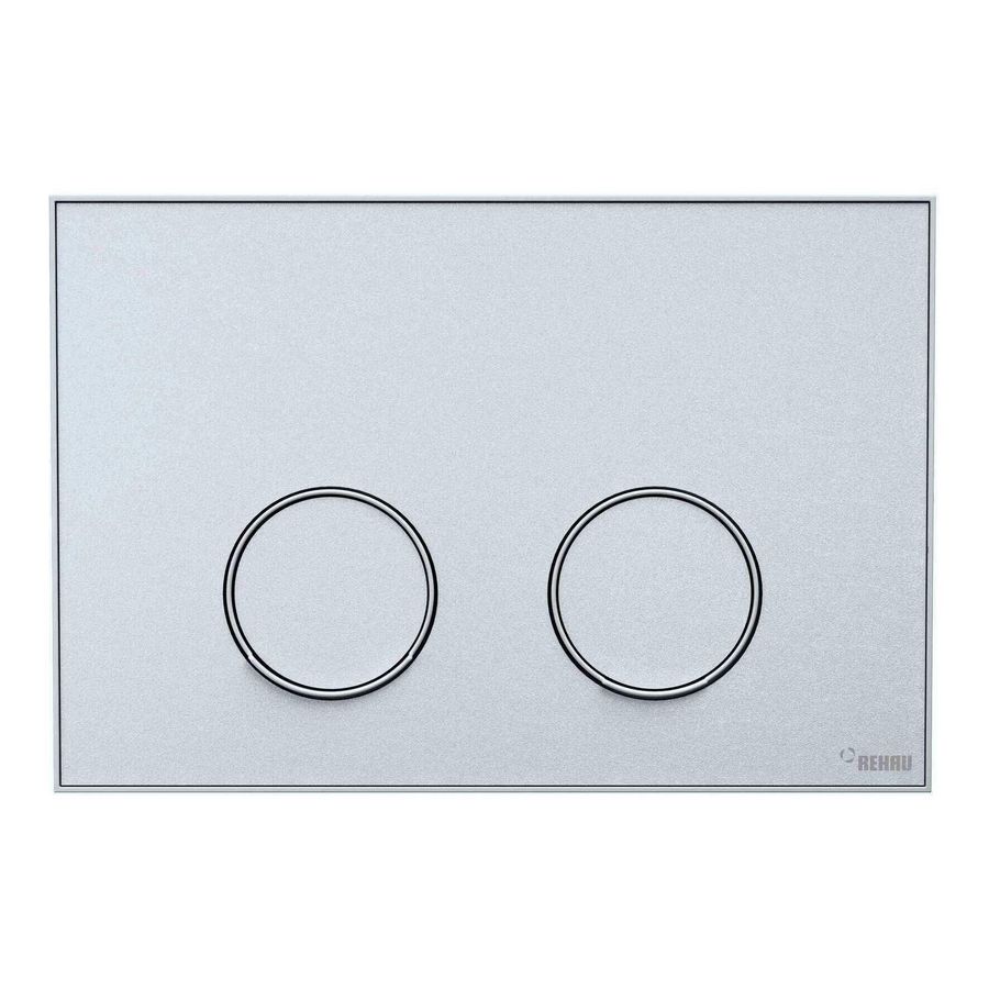 Frame Bedieningsplaat MEPA 2-toets wit-matwit