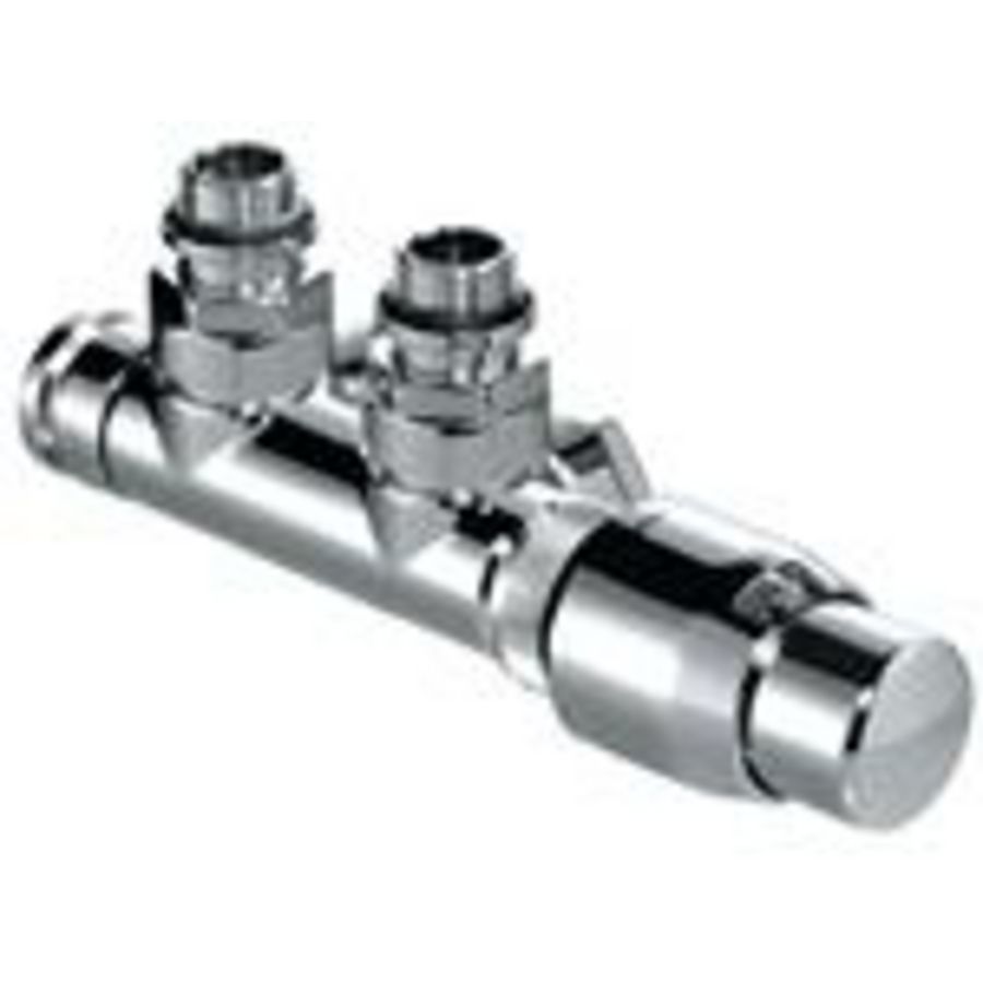 Therafix set 1/2” recht– chromé + 2 x Multiskin kop VVE=10