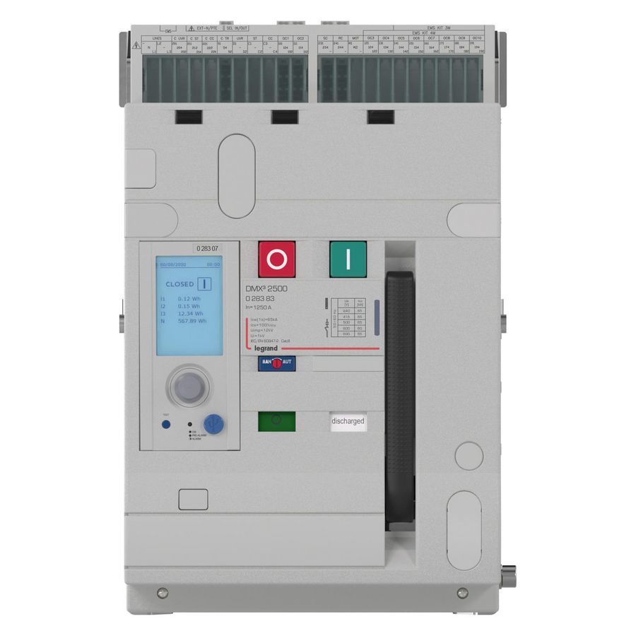 DMX³ 2500, 65kA, 3P, vast, 1250A