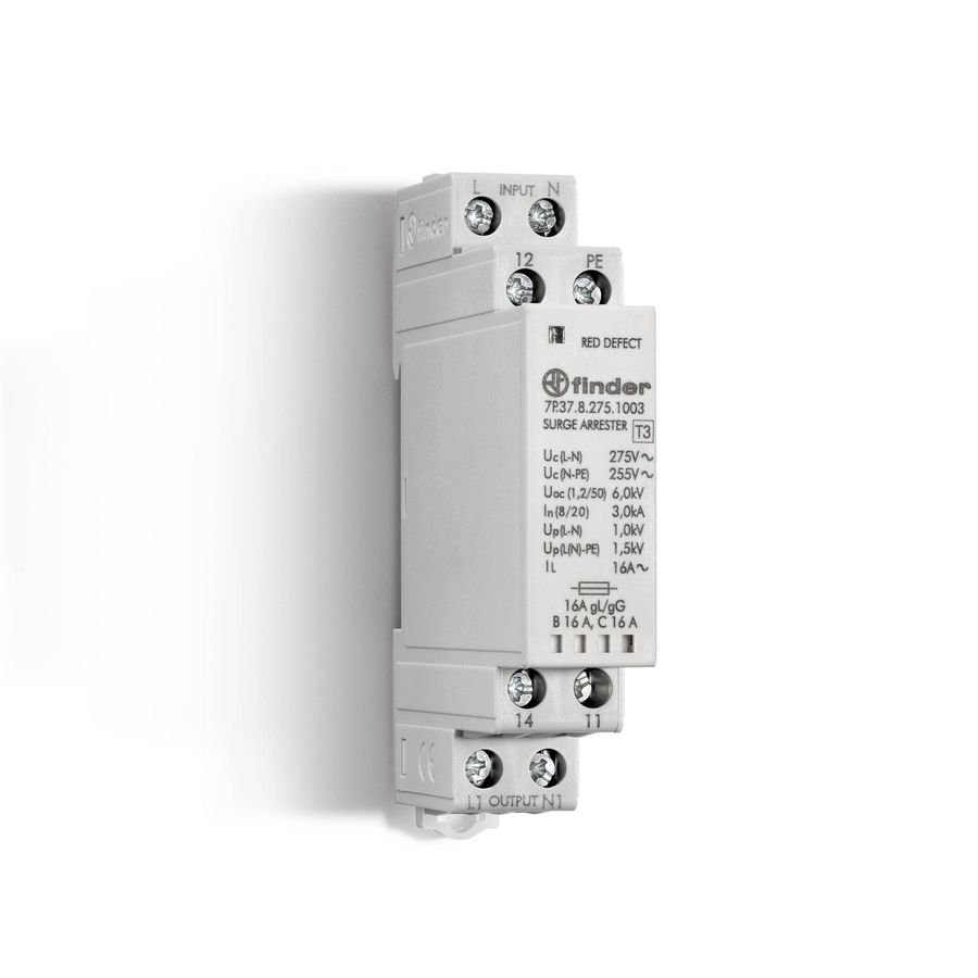 Gecombineerde afl. LED energietechniek 1F 1VAR+vonkenbrug