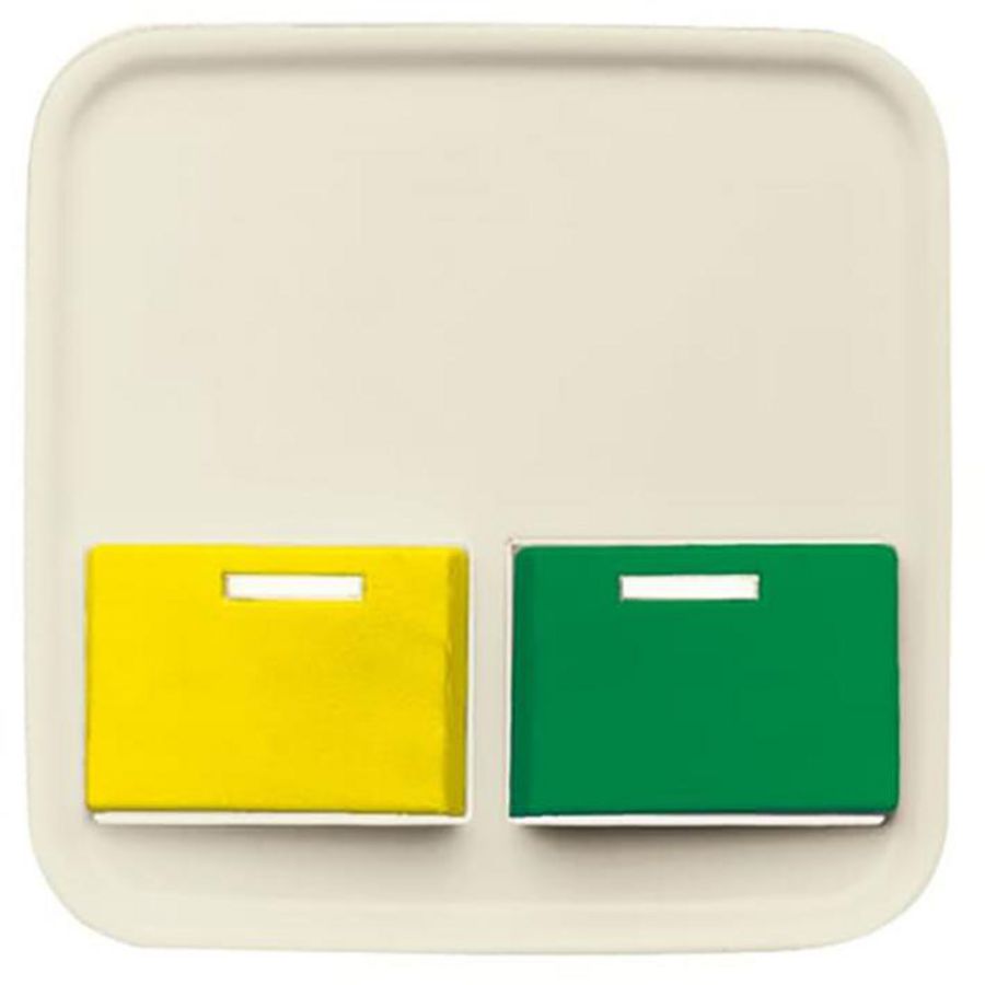 Centraalplaat voor Ackermann nr 73642E SI creme