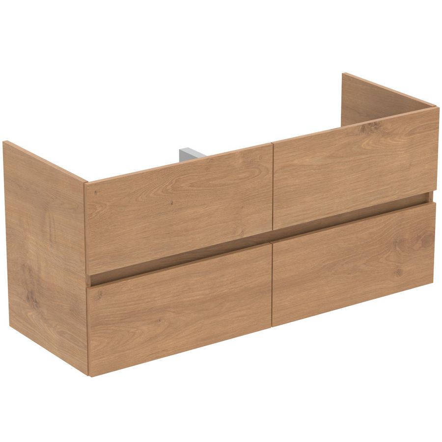 Wastafelmeubel TIEMPO 120x44cm 4x la natural licht eiken