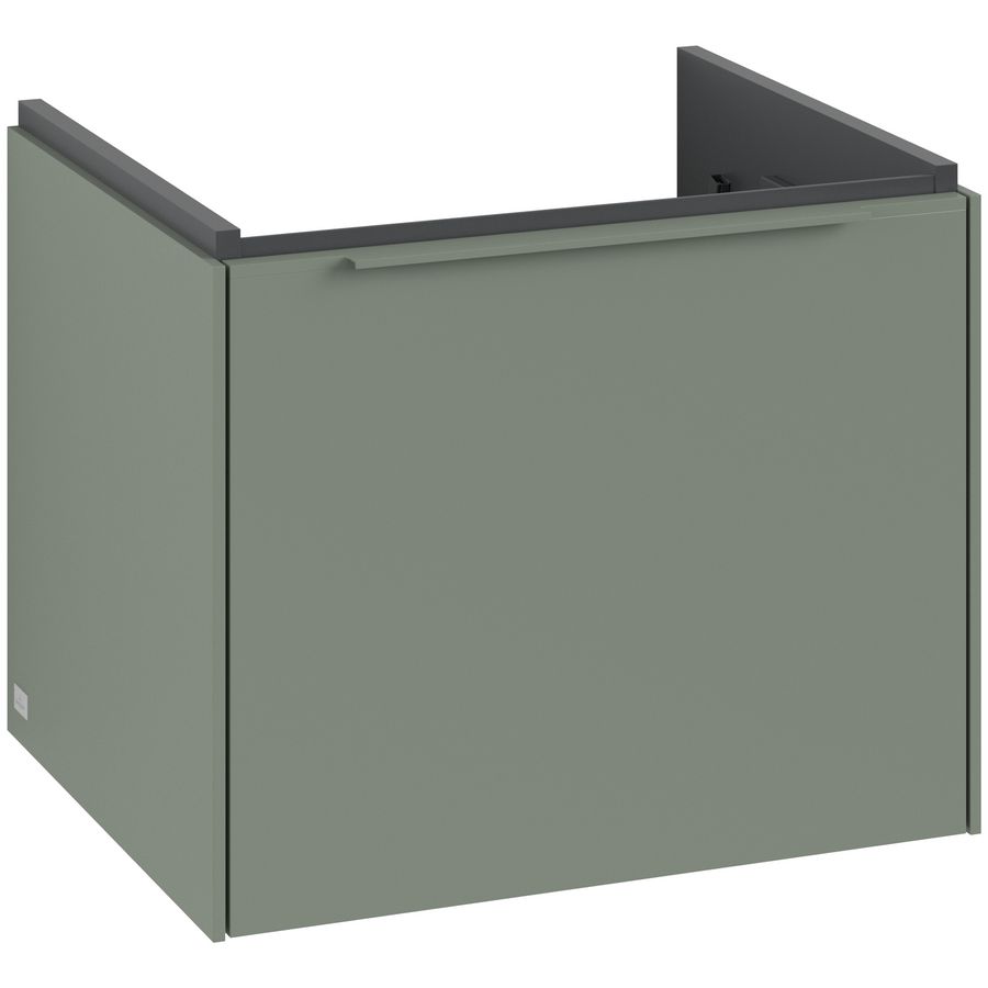 Wastafelonderkastkast SUBWAY 3.0 523x429x447,5mm Soft Green C579L2AF greep monochroom