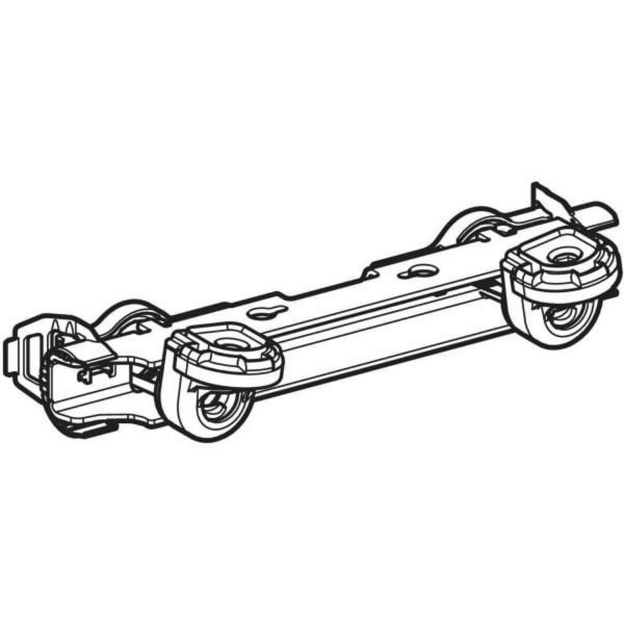 Bevestigingstraverse voor TurboFlush wandcloset