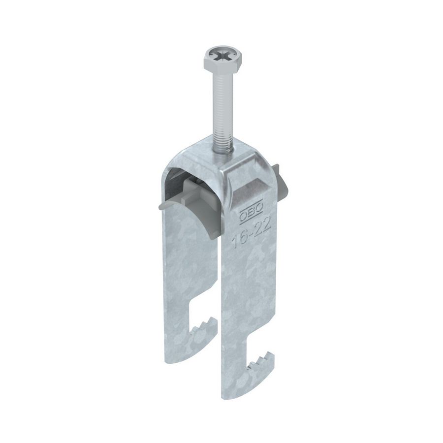 Beugelklem 2056 2-voudig 16-22mm staal thermisch verzinkt 1187615 VVE=50
