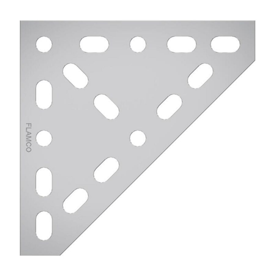 Verbindingsplaat VP 160x160x4 VVE=25