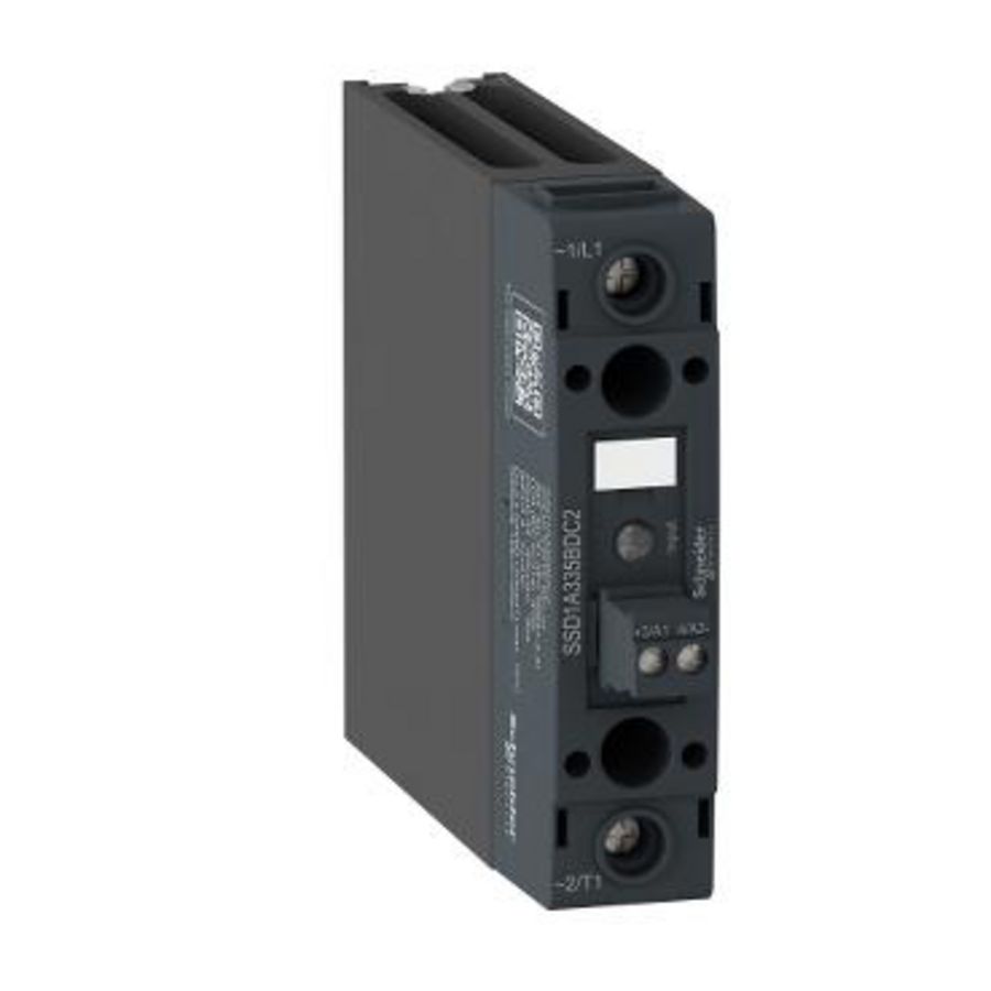 Solid state relay-DIN rail 1phase 48-600Vac output 4-32Vdc