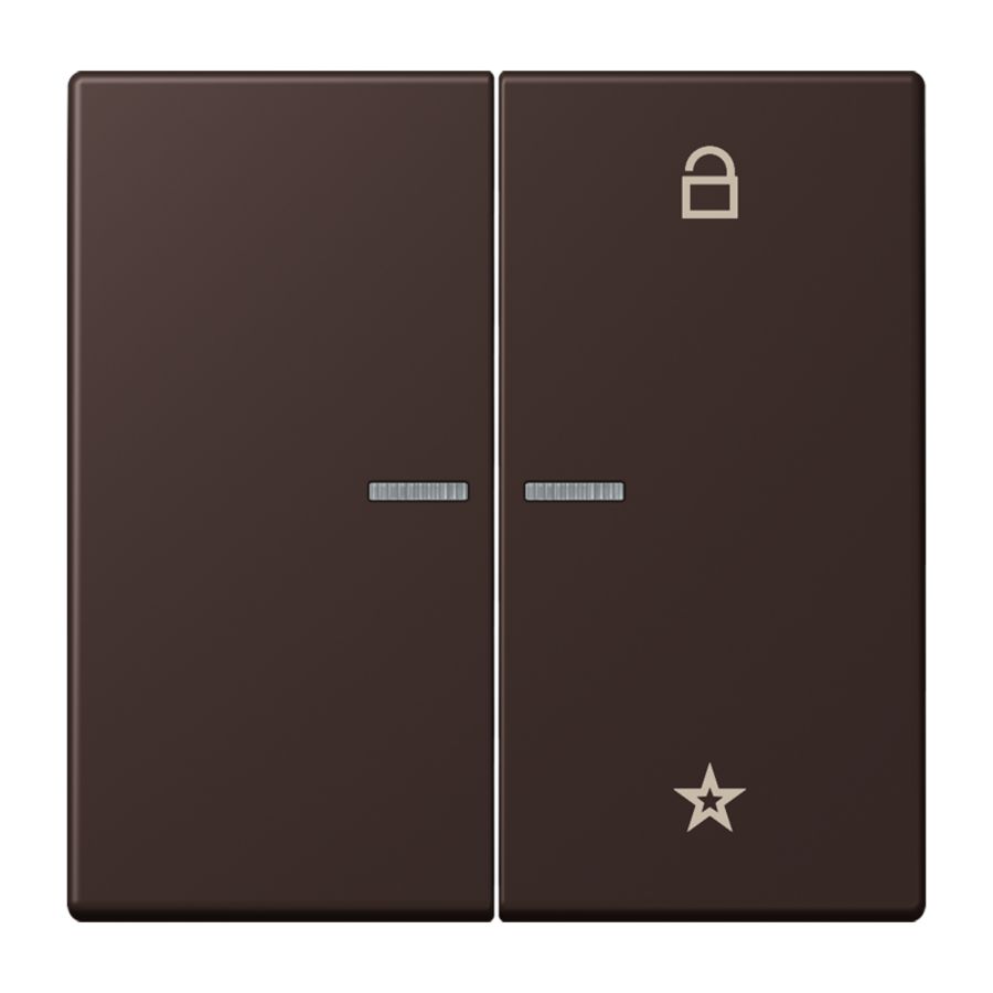 Stuurafdekking universeel 1-voudig LC4320J eNet