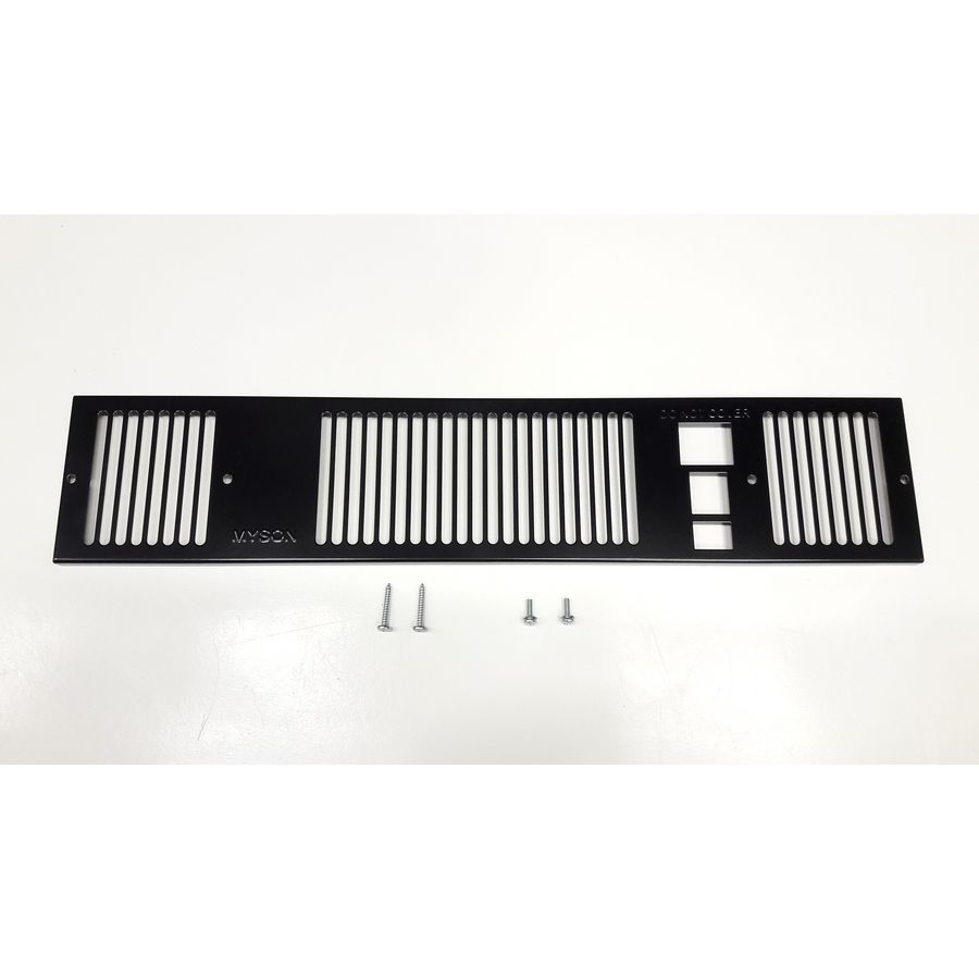 Grille/rooster zwart tbv Kickspace 500 Duo/ 500E Eco