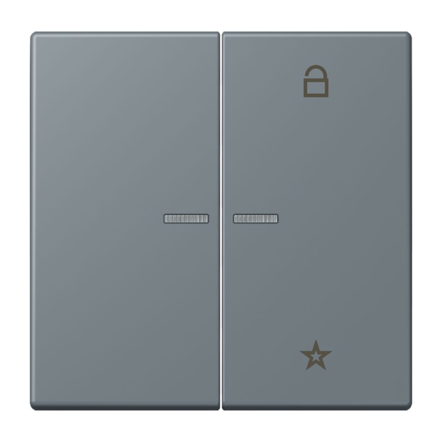 Stuurafdekking universeel 1-voudig LC4320H eNet