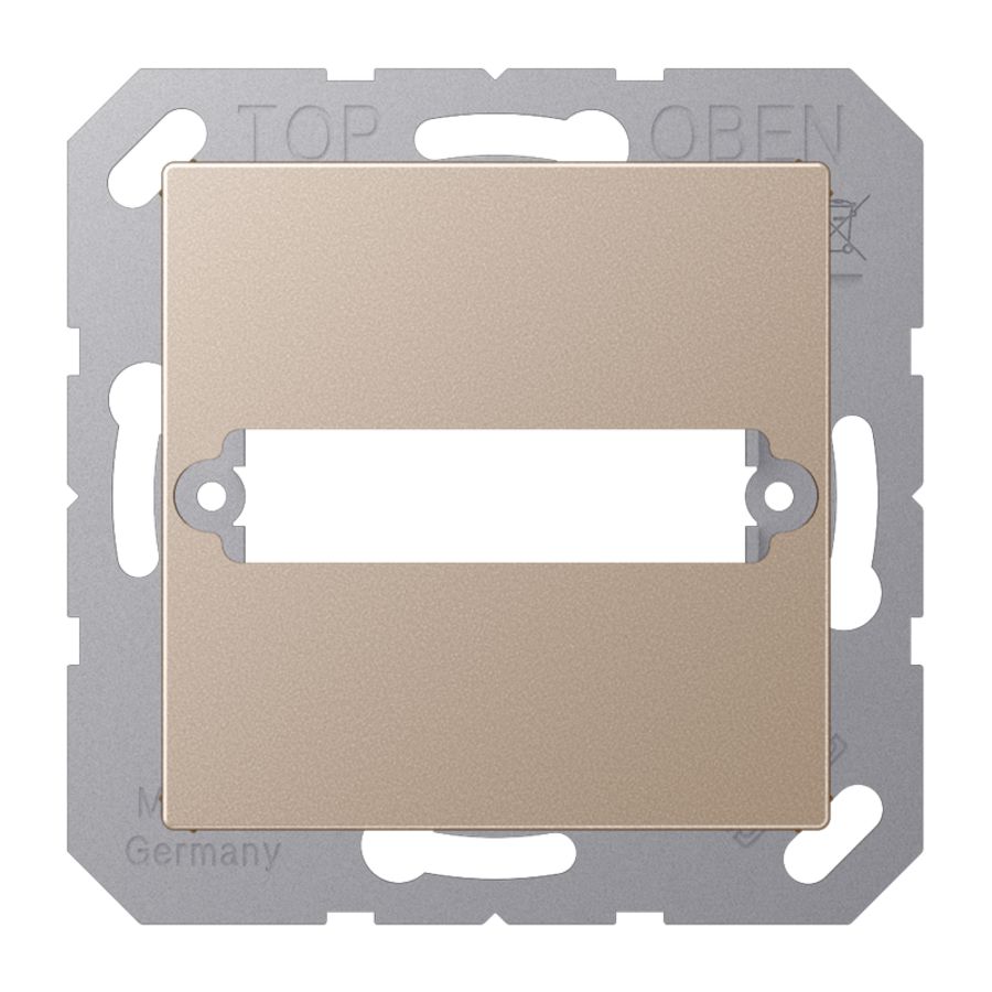 Afdekking D-SUB 25p. A500 champagne