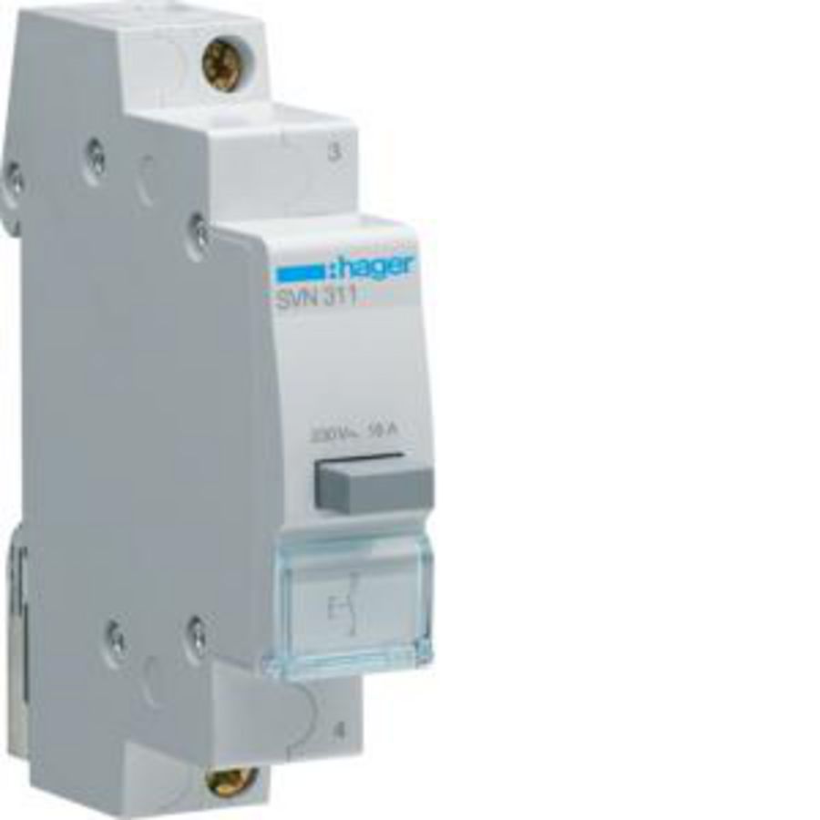 Pulsdrukker 1 maak 16A 230V AC