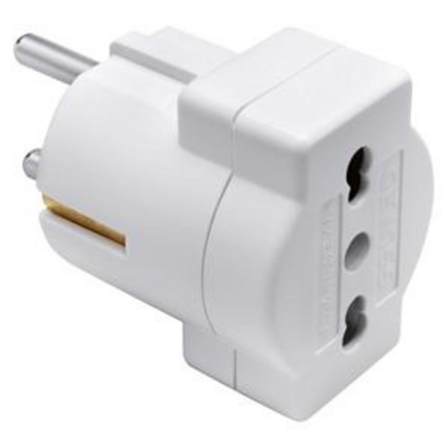 ADATTATORE SEMPLICE-2P+E 16A GERMAN STANDARD-OUTPUT 2 VVE=15