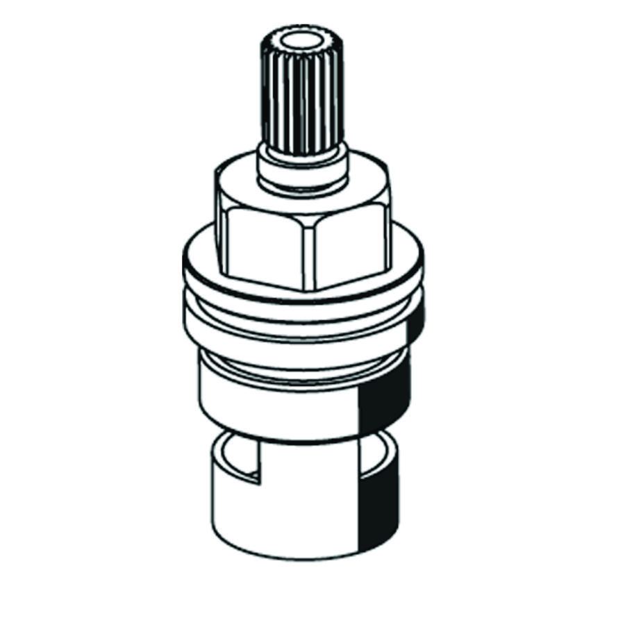 Keramisch-bovendeel 90gr.DN 15 G 1/2 M