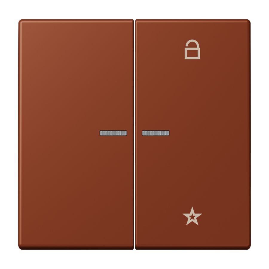 Stuurafdekking universeel 1-voudig LC4320D eNet