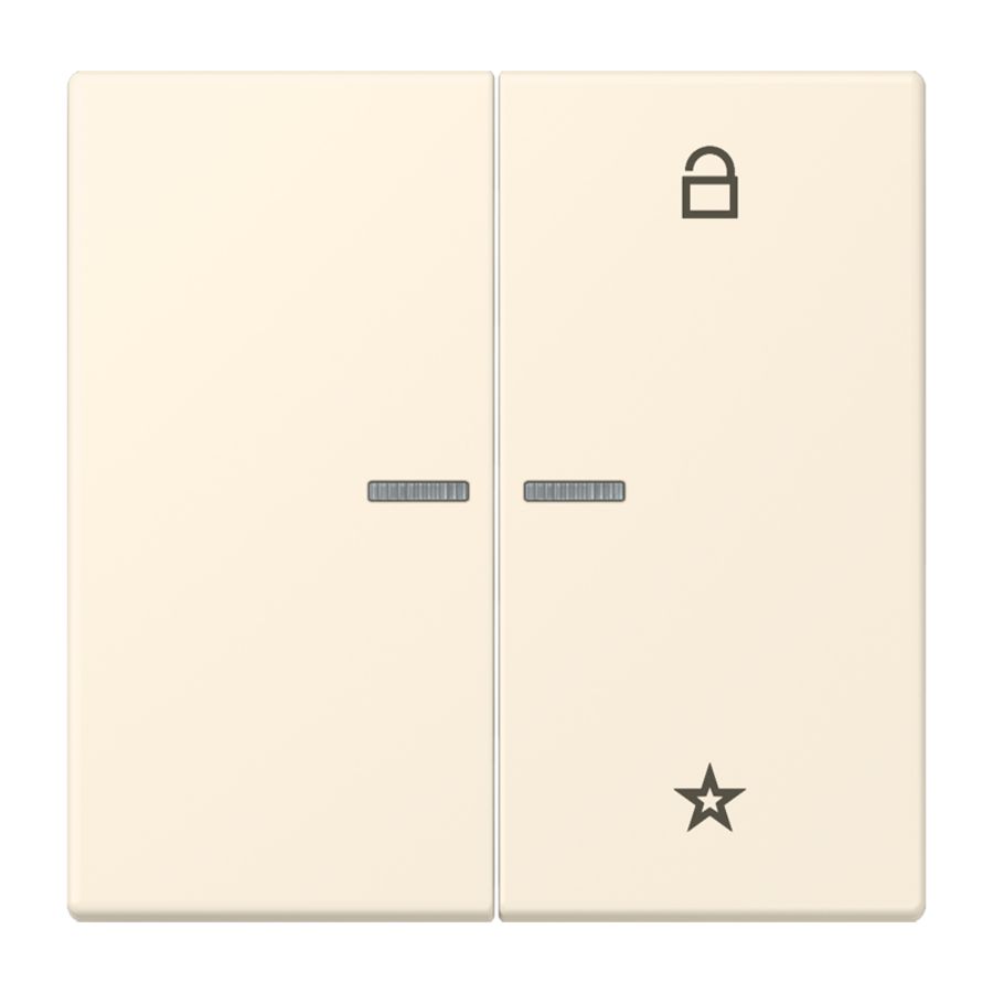 Stuurafdekking universeel 1-voudig LC4320B eNet