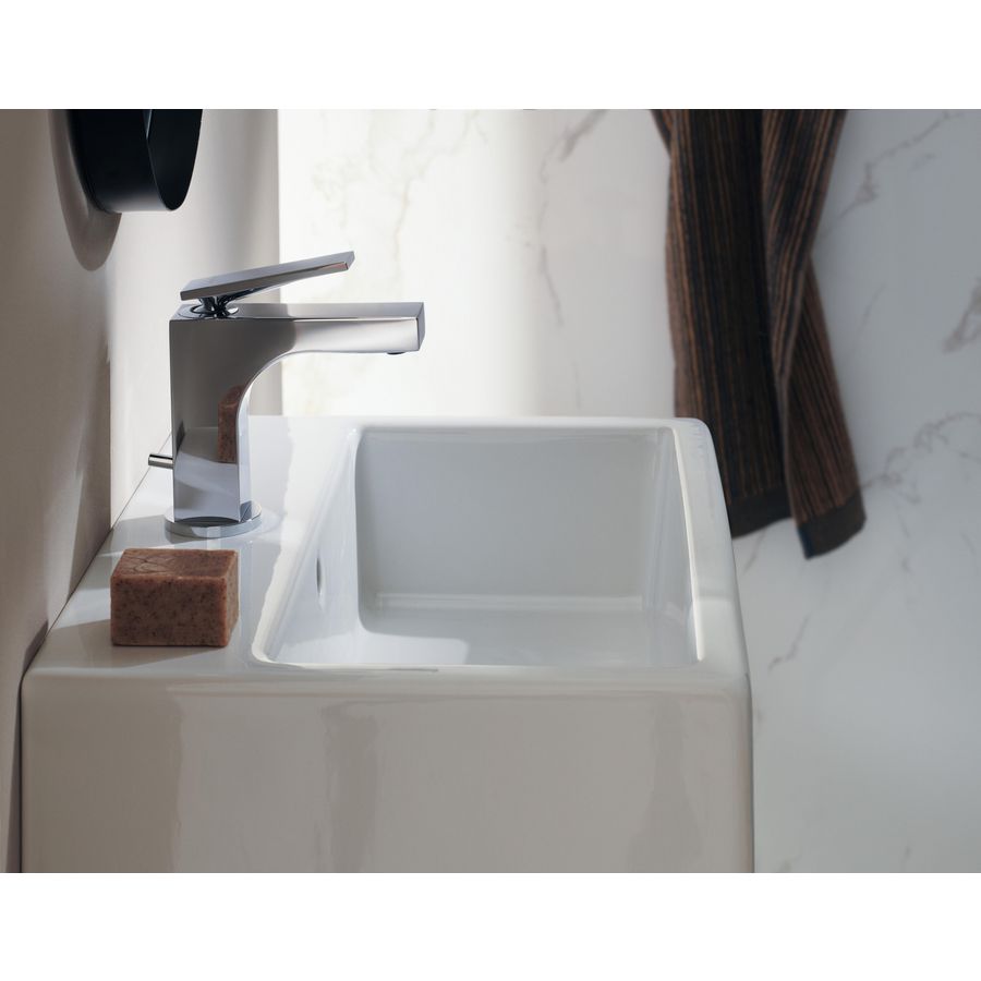 AX Citterio 1-hendel fonteinmengkraan 90+rechte greep chroom