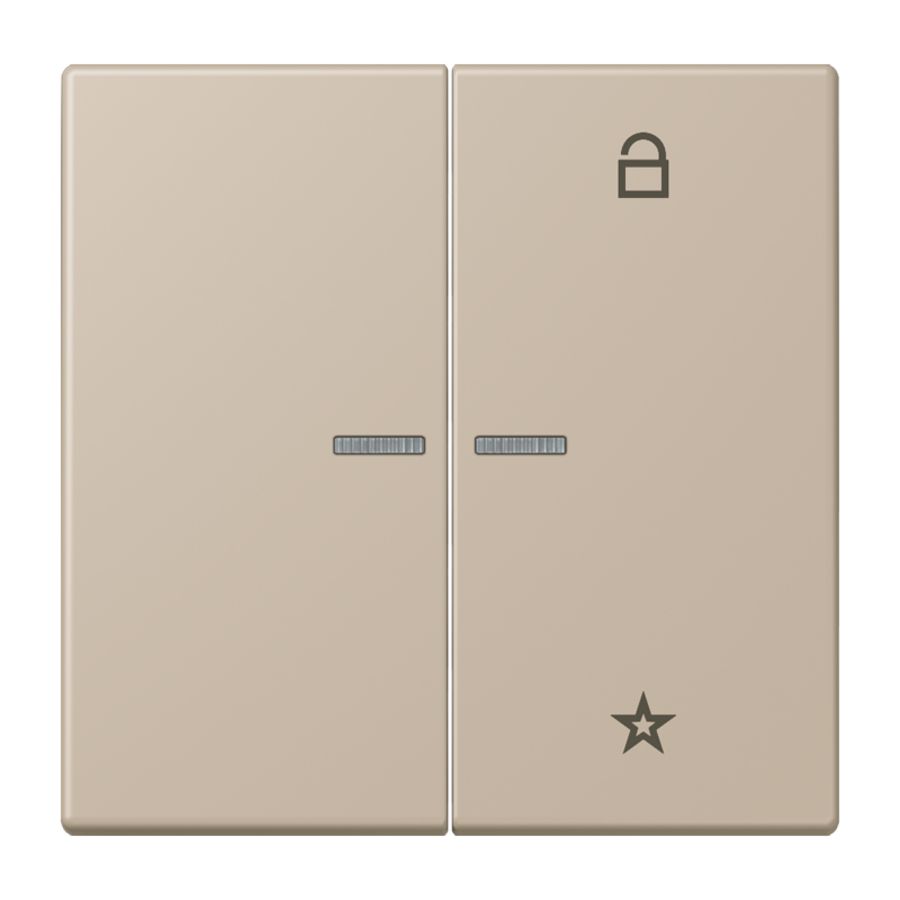 Stuurafdekking universeel 1-voudig LC32142 eNet