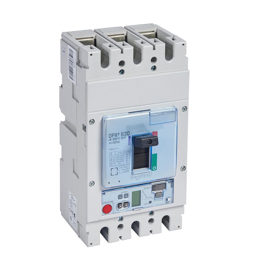 Vermogensschakelaar 630 S2 + meten 3P 320A 50kA 400V DPX3