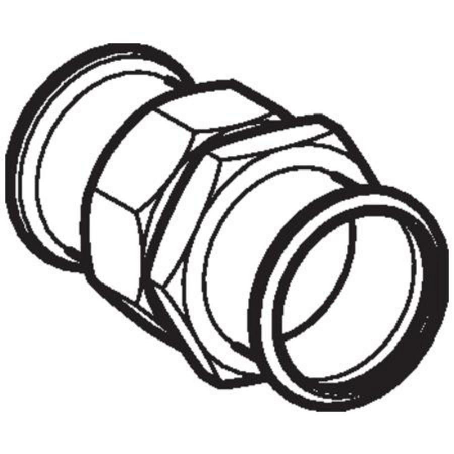 3-del. koppeling MAPRESS RVS FKM blauw 54mm 2x pers VVE=5